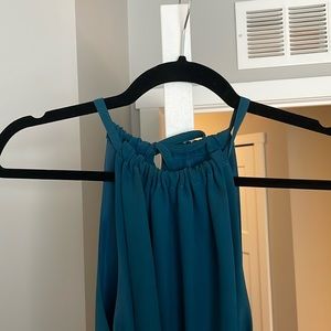 Turquoise Romper - The Fifth Label